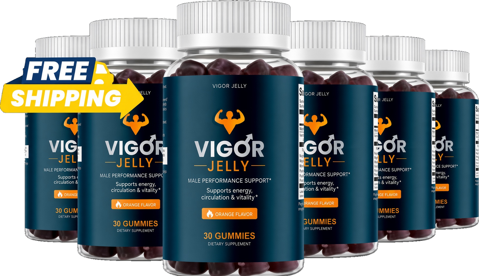 6 bottles of Vigor Jelly